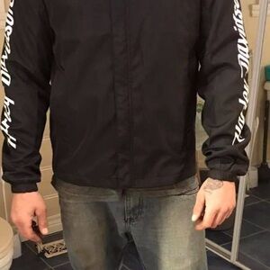 Harley-Davidson Black Jacket with White Accents